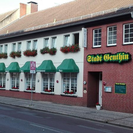 Hotel & Restaurant Stadt Genthin Exterior foto