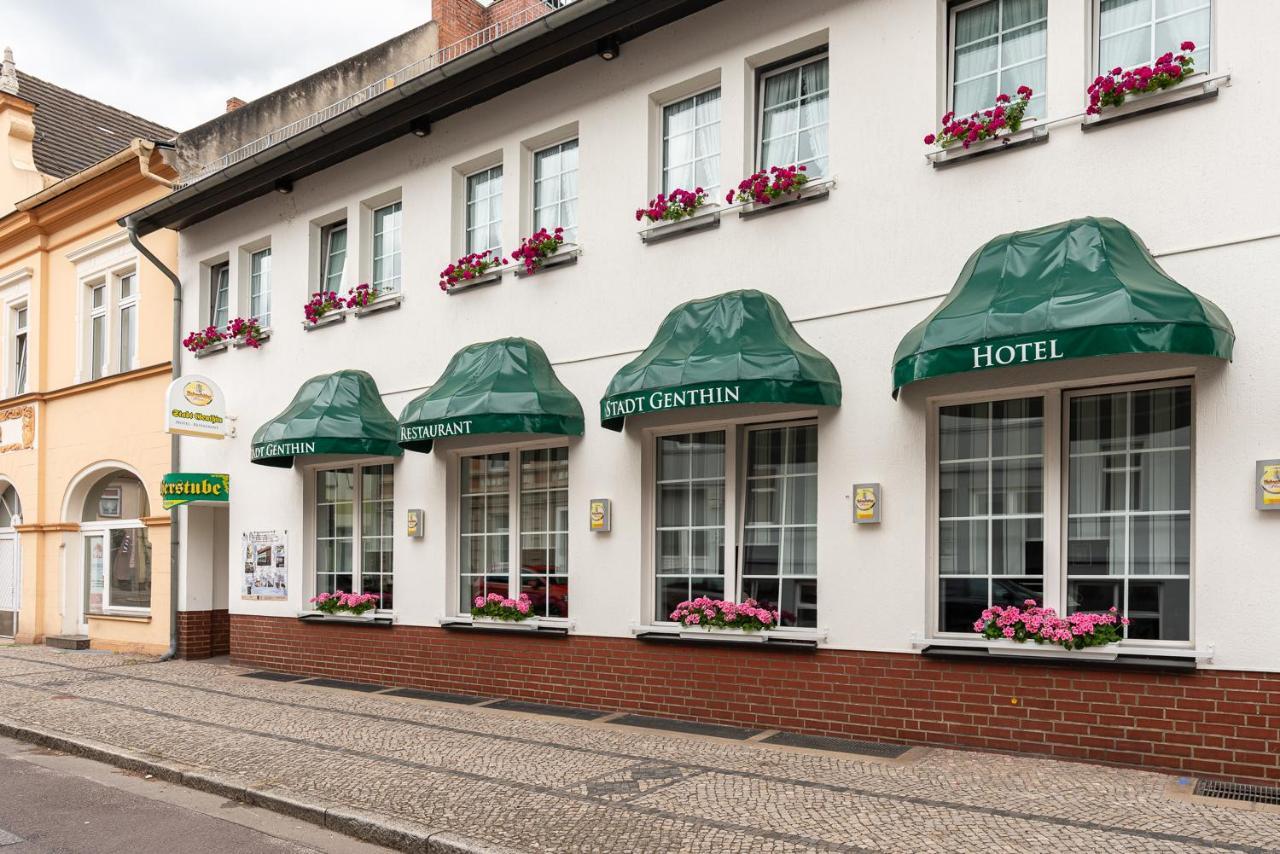 Hotel & Restaurant Stadt Genthin Exterior foto