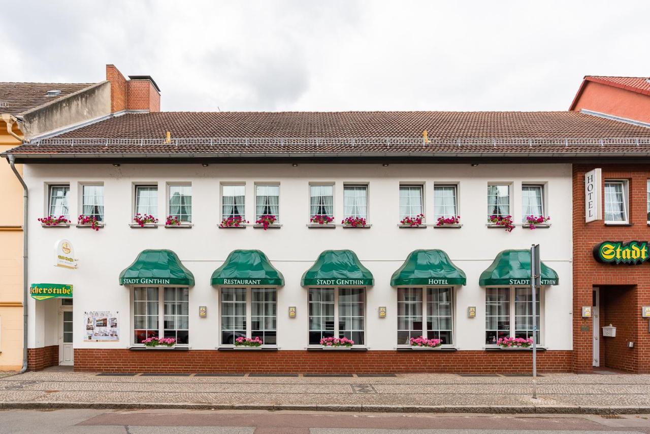 Hotel & Restaurant Stadt Genthin Exterior foto